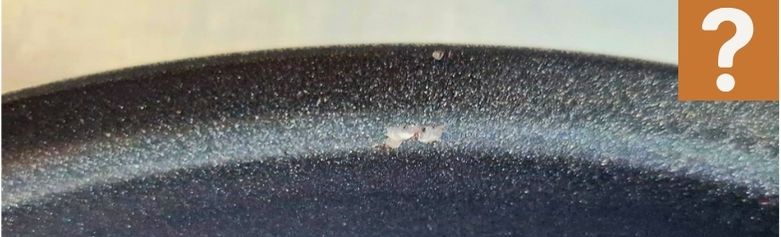 Dents on the upper rim