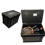 Nouveau revêtement avec caisse d'expédition préaffranchie